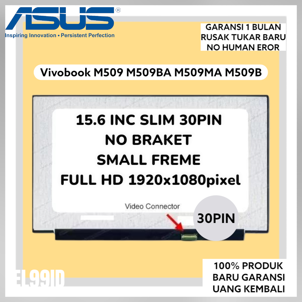 LCD LED Asus Vivobook M509BA M509B M509