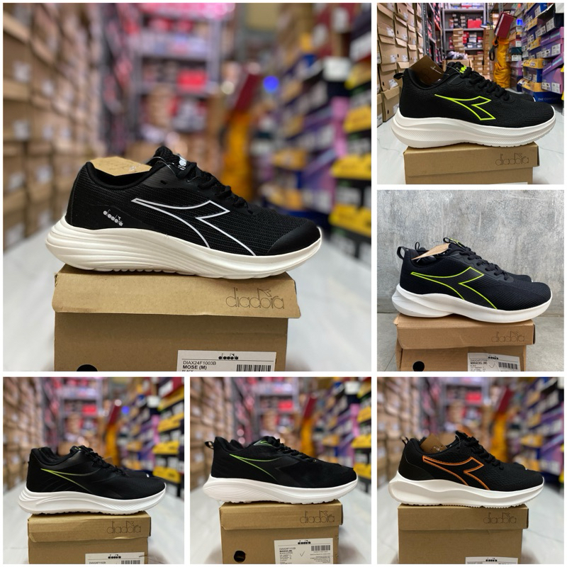 Diadora Mens Running  Original - Black