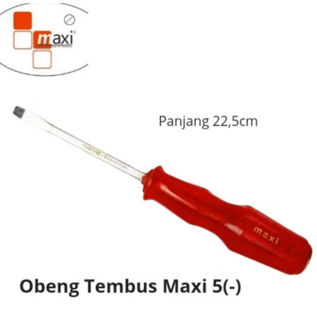 Obeng Tembus Maxi 5"(-)/Obeng Tembus Bodi Besar 5"(-)/Obeng Tembus Ketok 5(-)