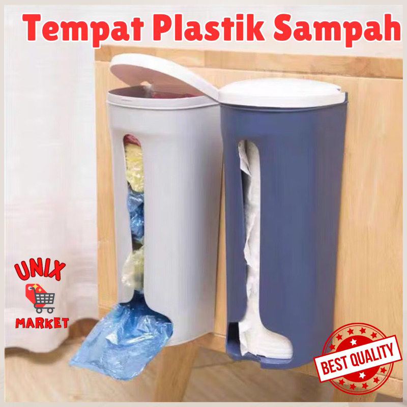 Kotak Penyimpanan Plastik / Kotak Kaos Kaki / Kotak Multifungsi Sarung / Dispenser plastik sampah / 