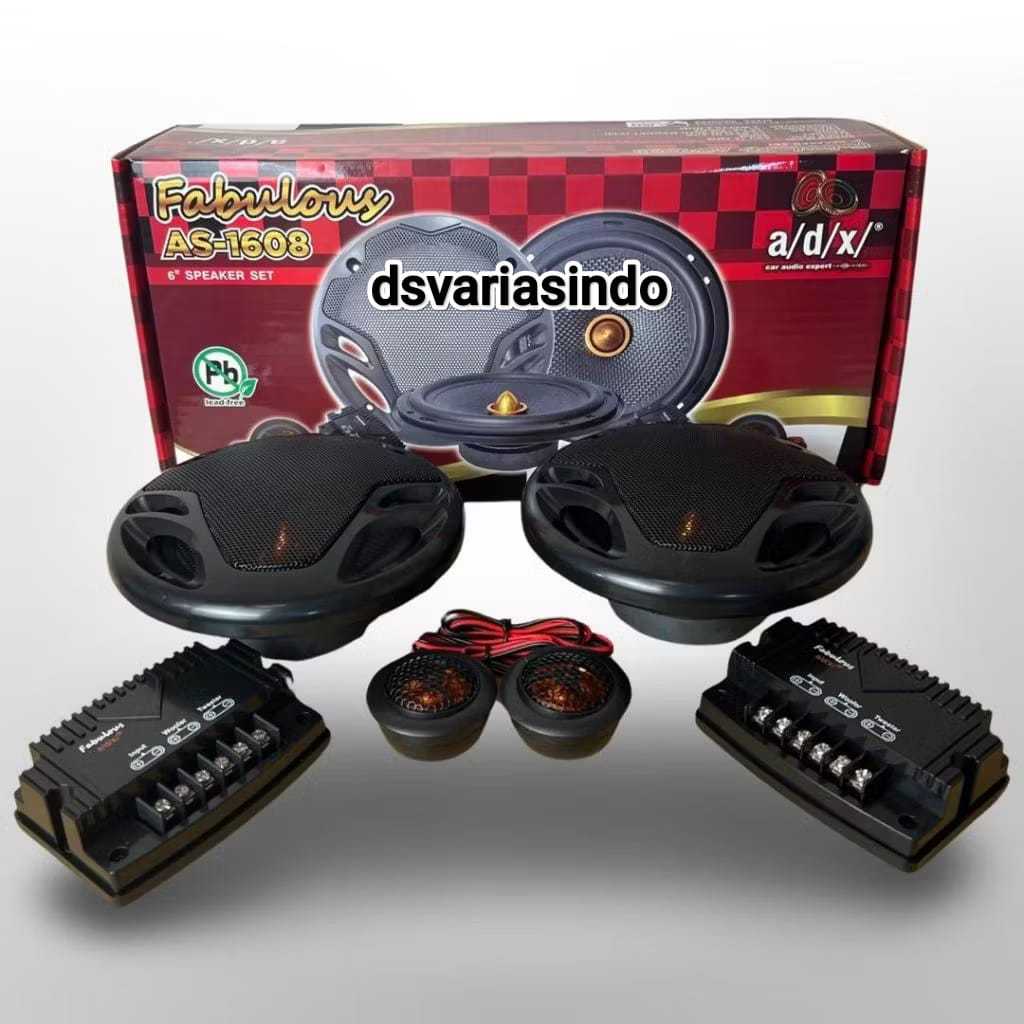 Speaker Split 6 Inch A/D/X ADX AS-1608 Fabulous 2 way