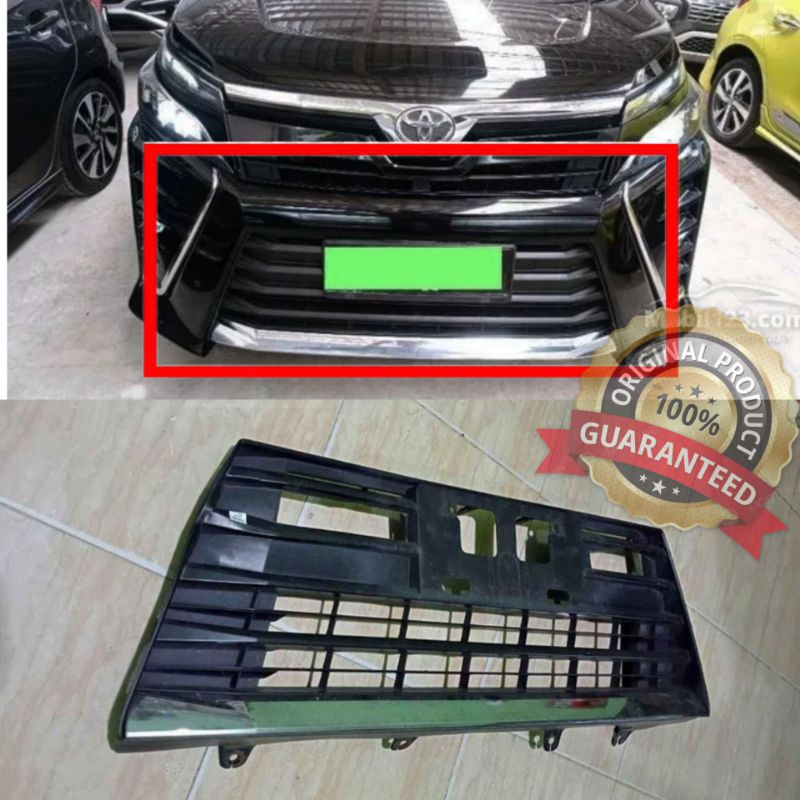 grill grille radiator ram bumper toyota voxy  2017 2018 2019 2020 original copotan