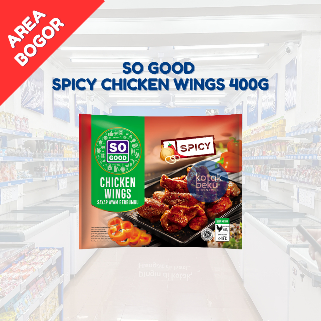 

SO GOOD SPICY CHICKEN WINGS 400g
