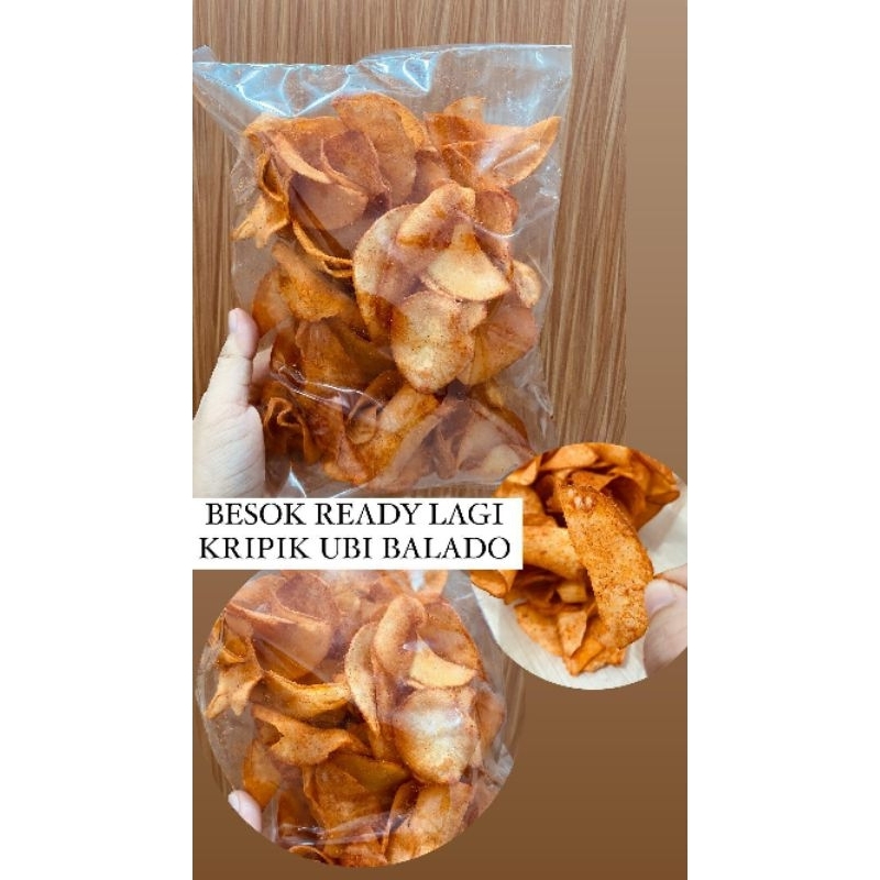

Kripik Ubi/Singkong BALADO !!