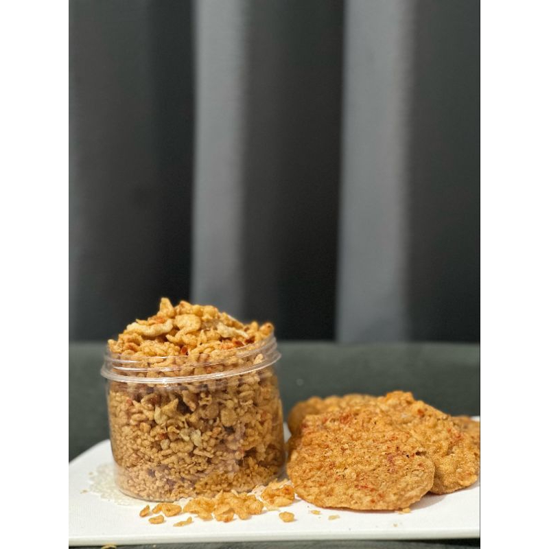 

BUBUK KERIPIK TEMPE GORENG PEDAS MANIS