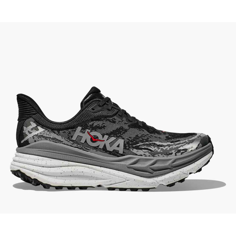 Hoka Stinson 7 "Black/Grey" Trail Running Shoes