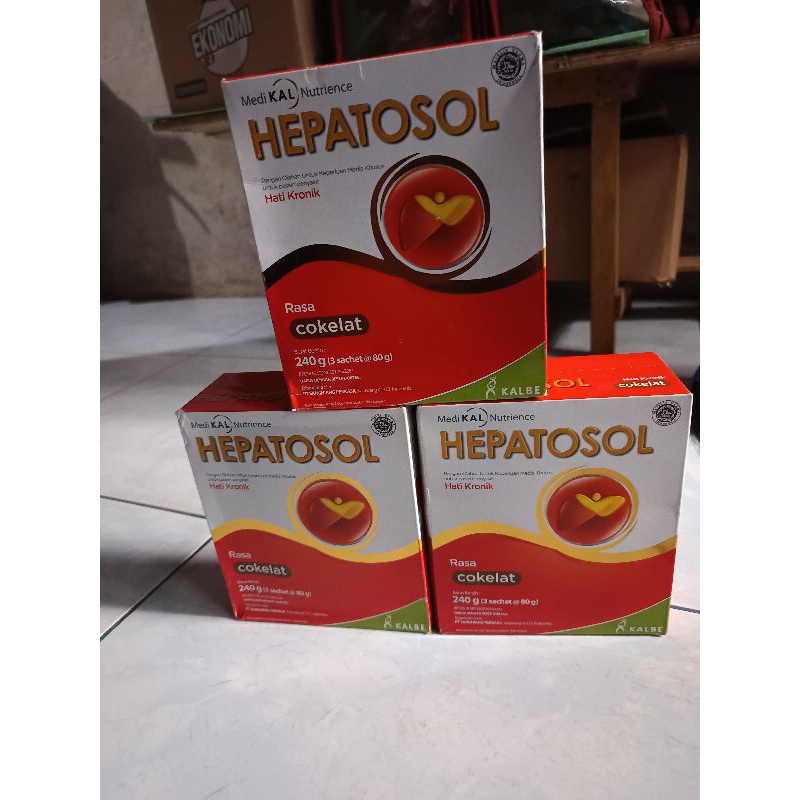 

HEPATOSOL RASA COKLAT 240 gr NUTRISI KHUSUS