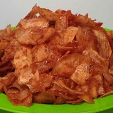 

KERIPIK SINGKONG PEDAS MANIS LENGKET 500GRAM