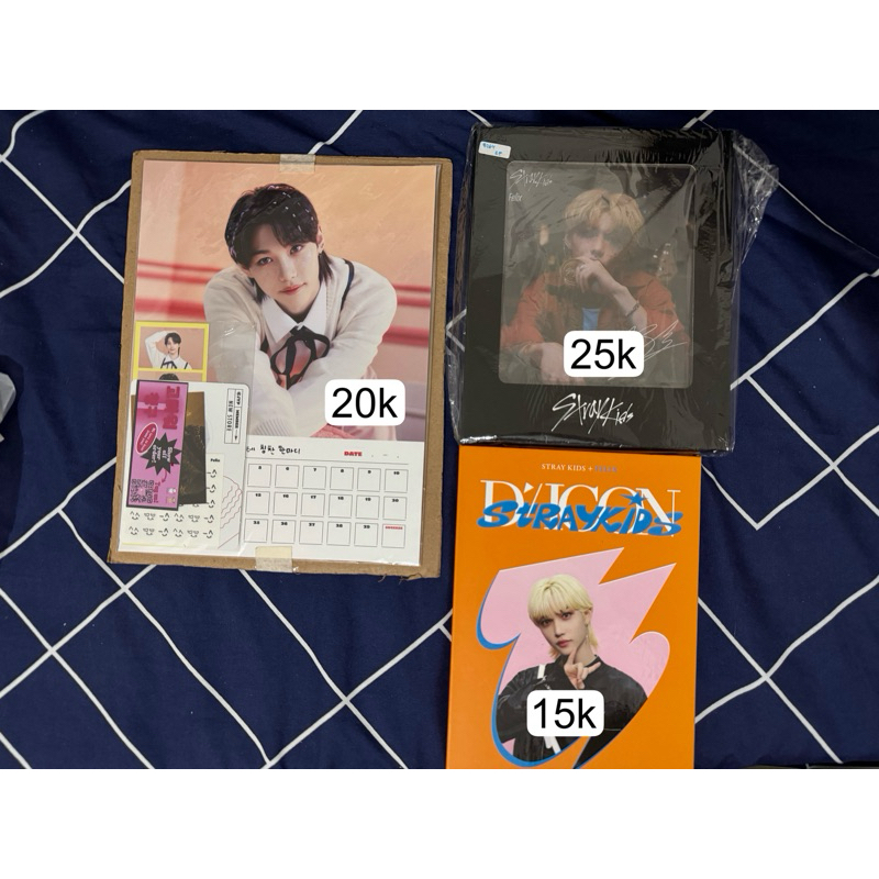Stray Kids SKZ Felix Lee Yongbok Merchandise Season’s Greeting set phone holder dicon collection boo
