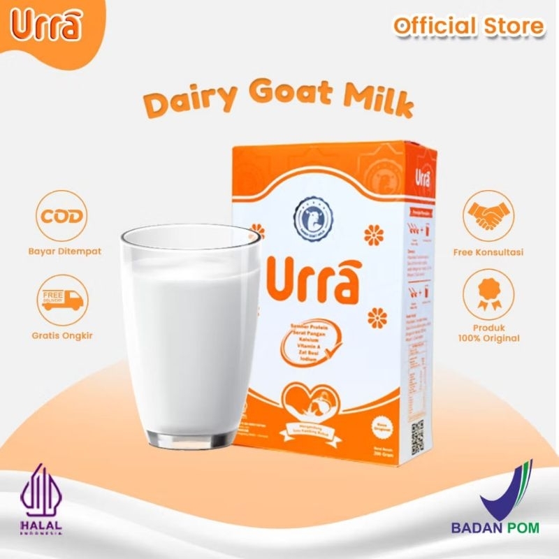 

SUSU KAMBING PENAMBAH BERAT BADAN DAN PENINGGI BADAN URRA UNTUK ANAK