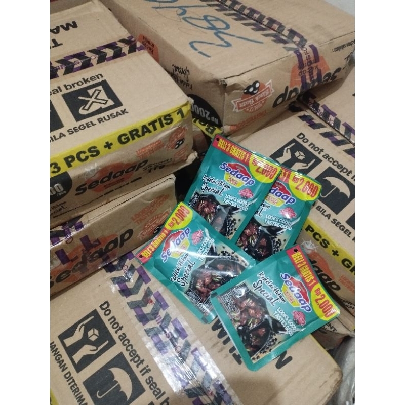 

kecapsedap 2000 promo ( 1 dus = 48 pouch x 77 gr)