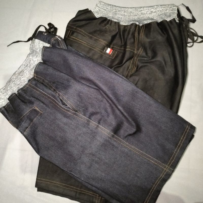 CELANA PENDEK PRIA RIP PINGGANG KARET//CELANA PENDEK LEVIS