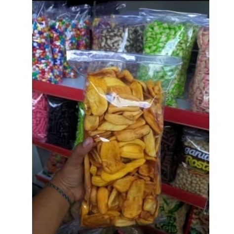 

Makanan Snack Enak Kripik Nangka Super 500gr