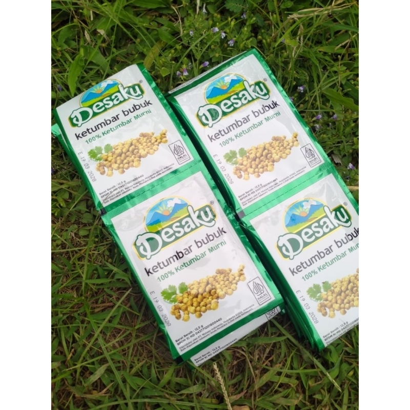 

Ketumbar bubuk desaku 12.5g 1 renceng 12pcs