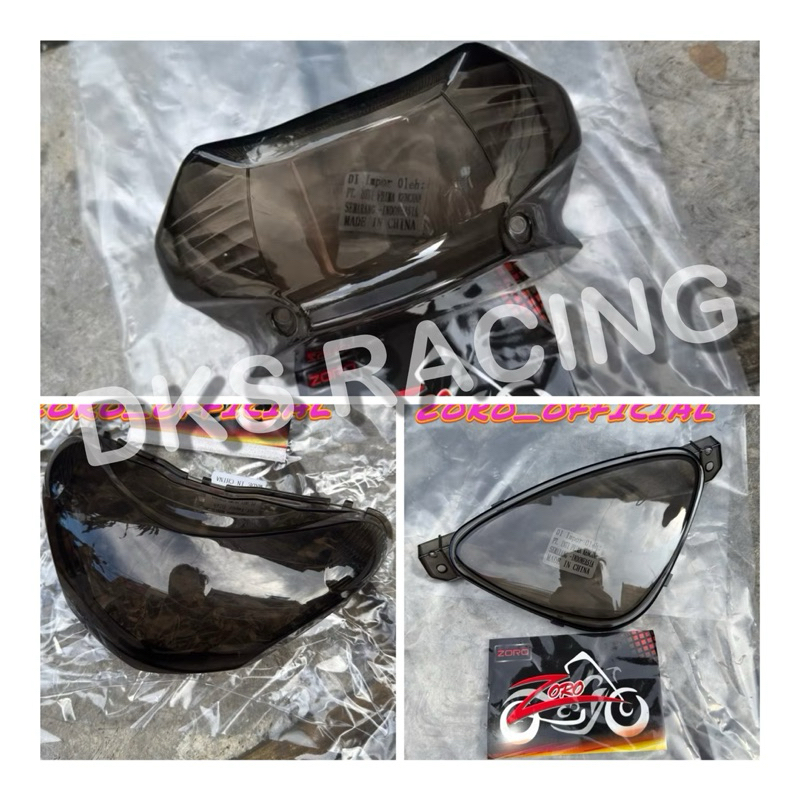 Mika Lampu Depan Mio Smile plus Mika Lampu Stop Mika Speedometer Mio Smile Riben SMOKE