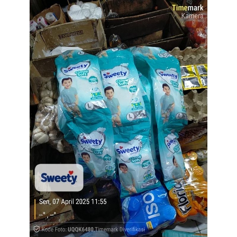 sweety silver renceng