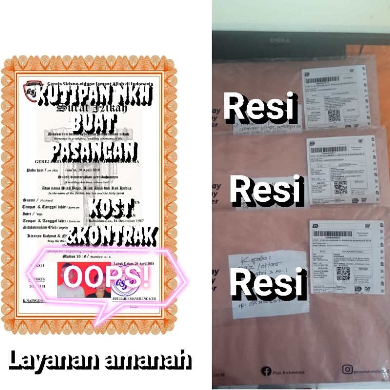 

amplop kutipan pasangan/harap baca dulu