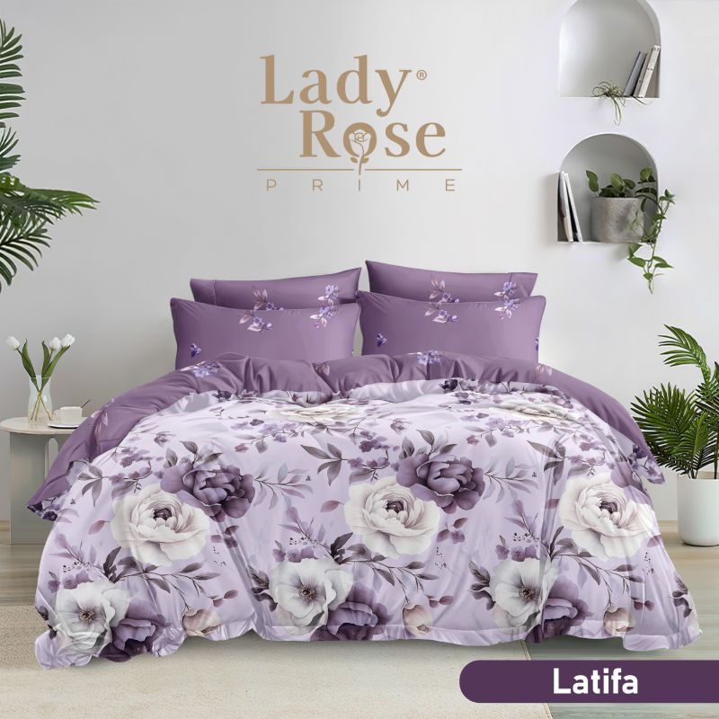 LADY ROSE - Bedcover Set Lady Rose 160x200 & 180x200 Tinggi 30cm Terbaru & Terlaris