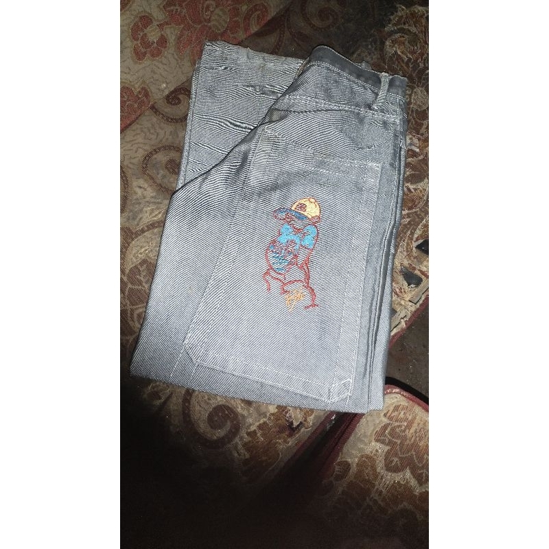 celana shimer sohk(school of hard knocks) big pocket belakang