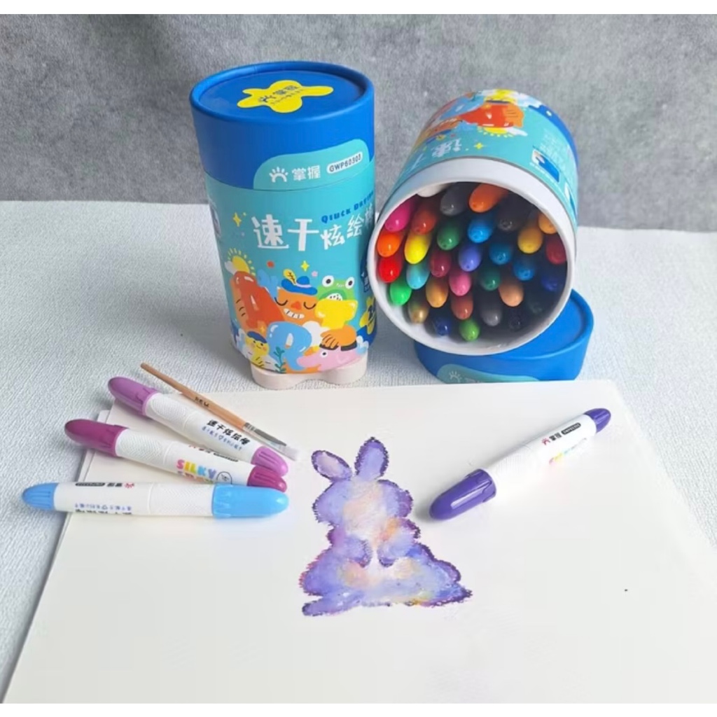 

crayon grasp tabung 36, cepet kering