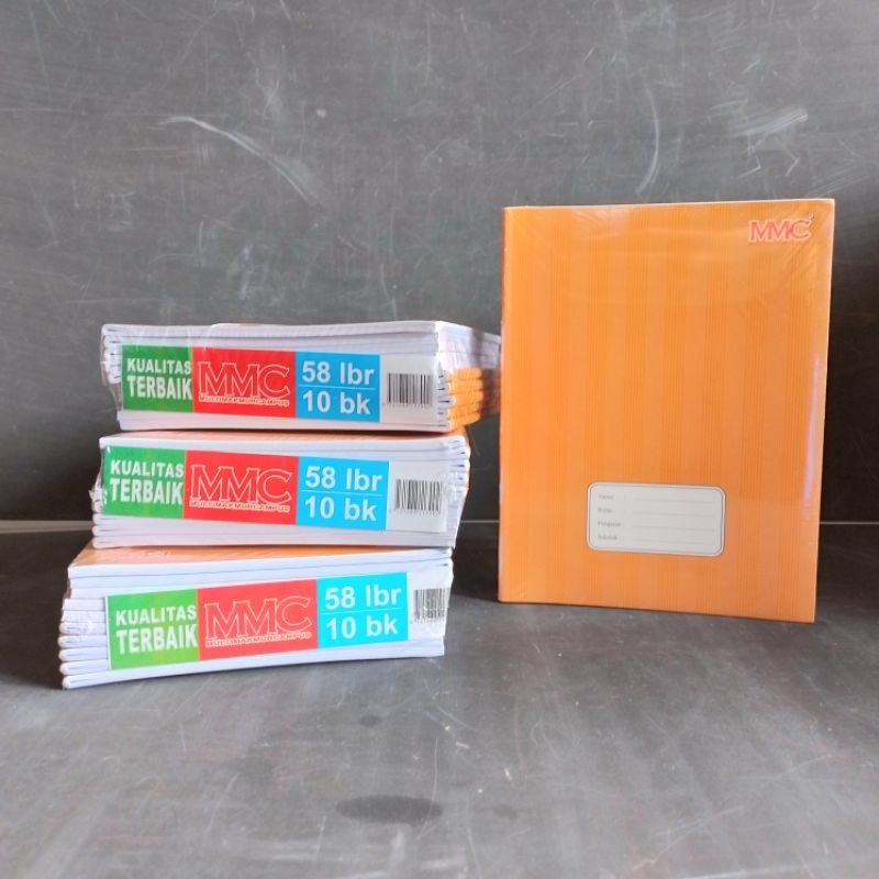 

HJK Buku Tulis MMC 58 Lembar Kraft ( Pak 10 Buku ) [ Original ]