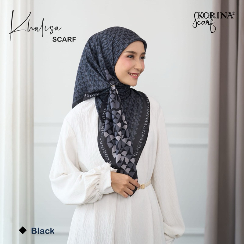 Khalisa pattern /scarf korina/full printing/terbaru/korina
