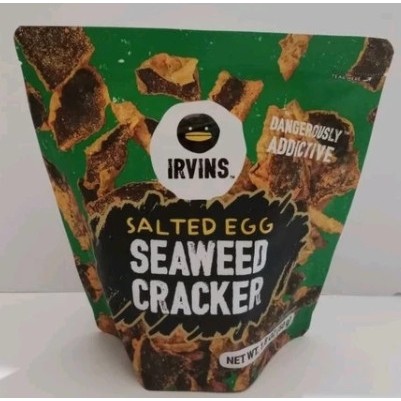 

READY STOCK SIAP KIRIM IRVINS SALTED EGG SEAWEED CRACKER