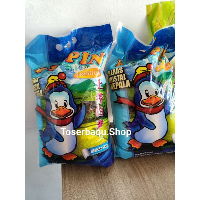 

instan Beras Pinpin Premium Ready 5kg x 2