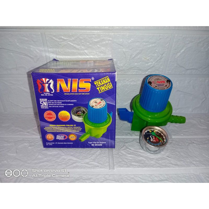 regulator NIS tekanan tinggi NI 0510S-pilihan terbaik untuk kompor tekanan tinggi