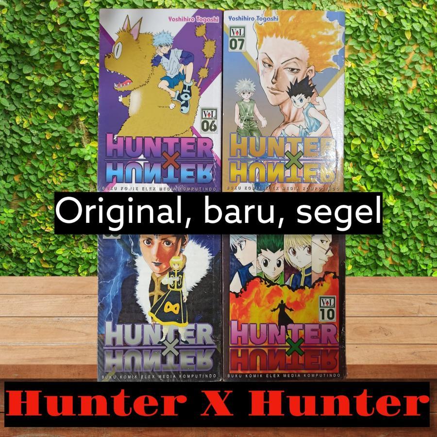 komik manga hunter x hunter HXH original baru segel bahasa indonesia gon killua kurapika leorio mura