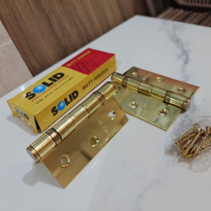 Engsel Jendela SOLID 3" Inch / Engsel Pintu 3" inch SOLID