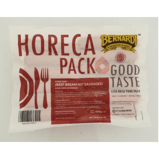 

BERNARDI Sosis Breakfast 500gr - Horeca Pack VP - GOSEND GRAB Only!!!
