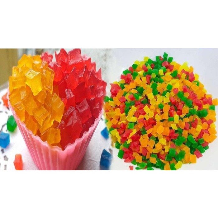 

SUKADE WARNA Dry Fruit 100GR / SUKADE WARNA WARNI