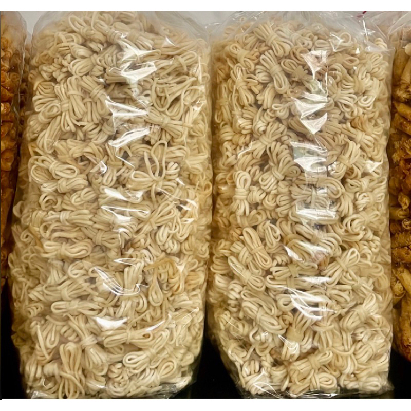 

TERMURAH Mie gulung tanpa bumbu/mie gulung tawar 1KG