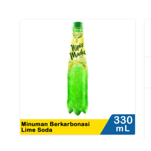 

nipis madu minuman berkarbonasi lime soda 330ml