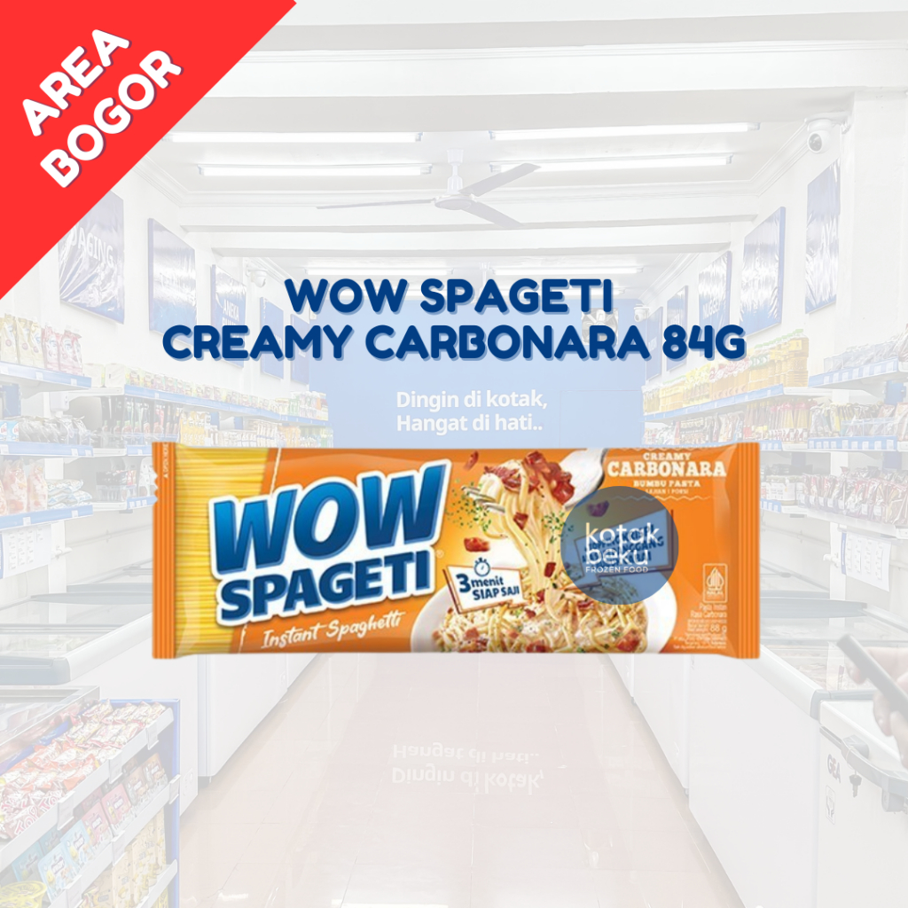 

WOW SPAGETI CREAMY CARBONARA 84G