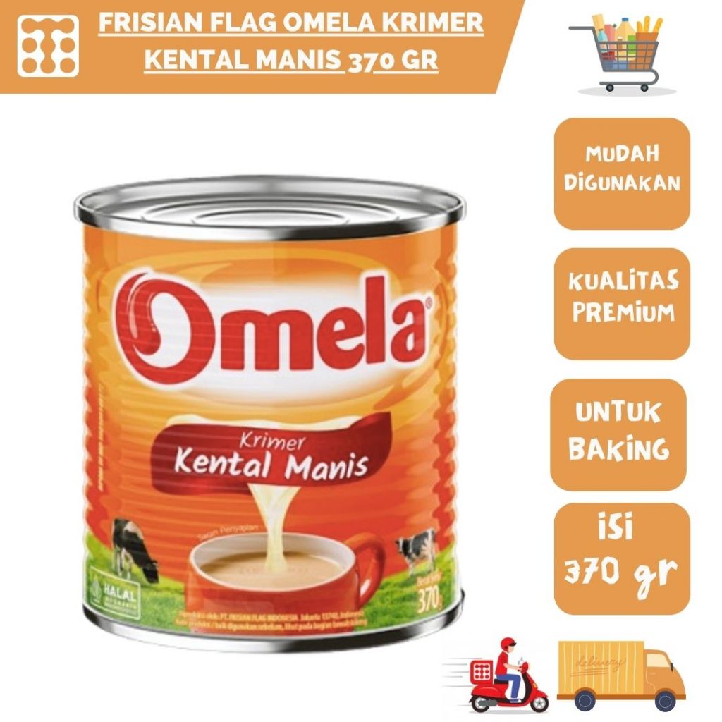 

FRISIAN FLAG OMELA KRIMER KENTAL MANIS 370 GR