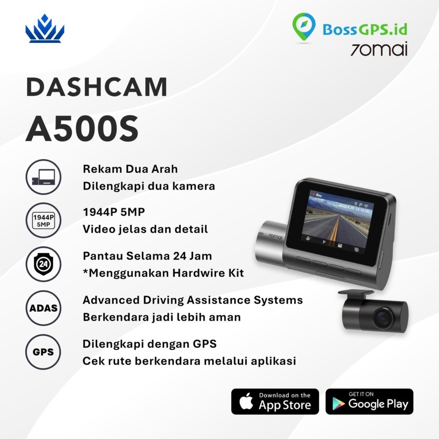 Dashcam 70mai A500s