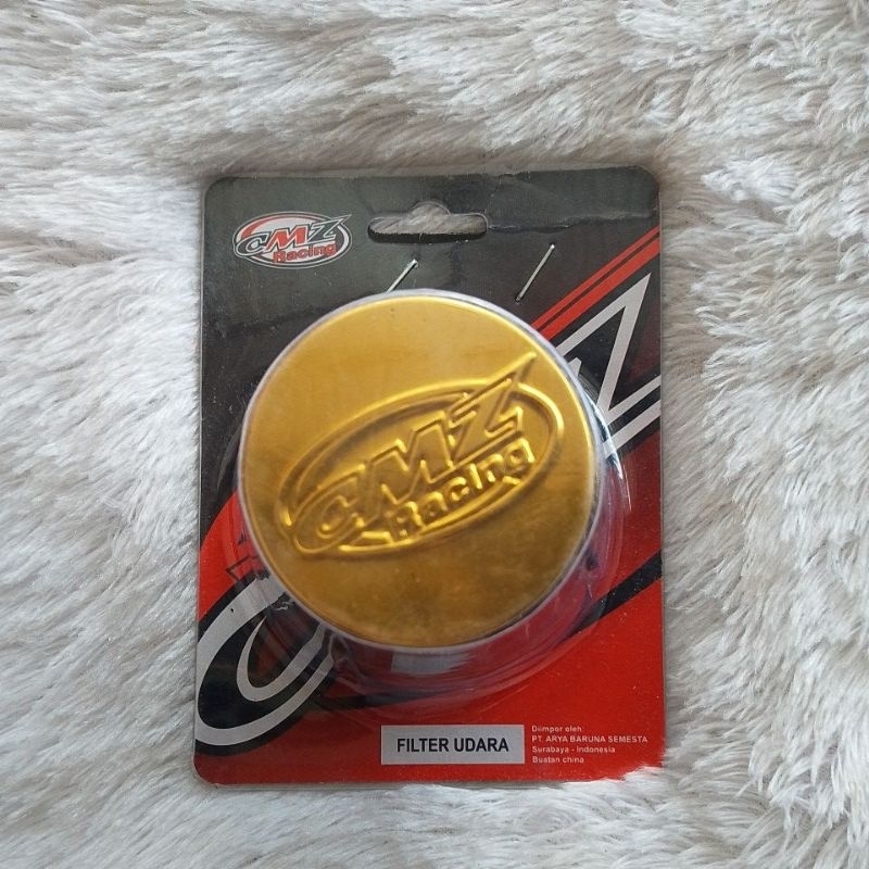 Filter karbu mini saringan udara mini PE 24 26 28 universal semua motor warna gold 100% ori TW