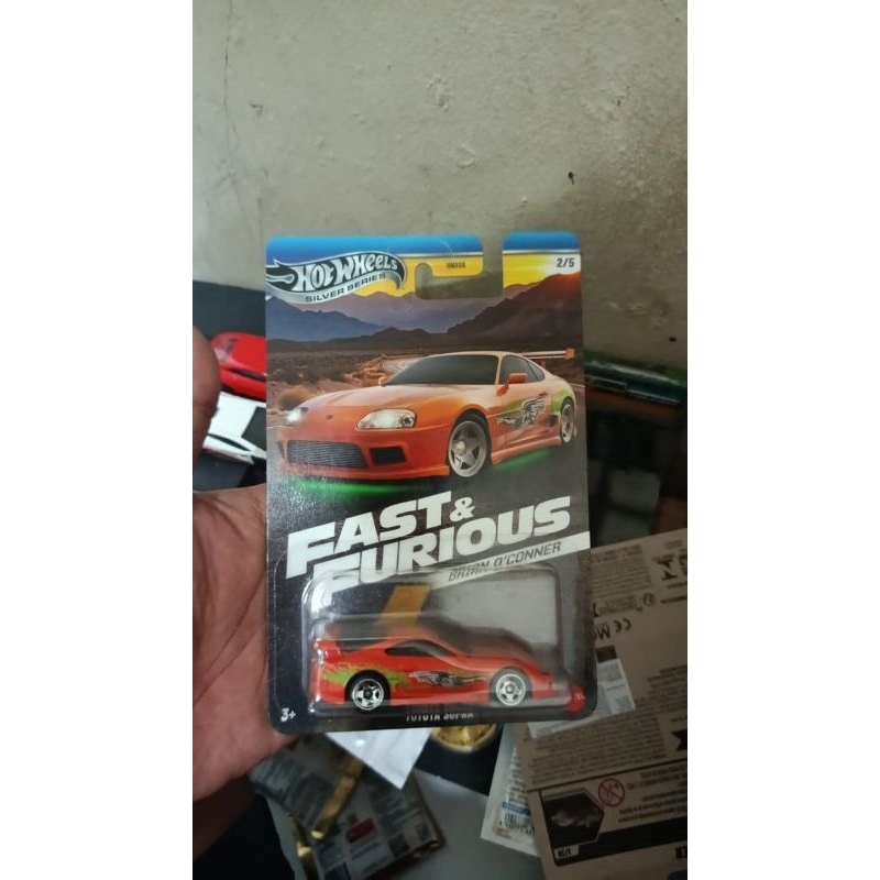 Mainan Anak Hot wheels SUPRA MK4 BRIAN O CONOR