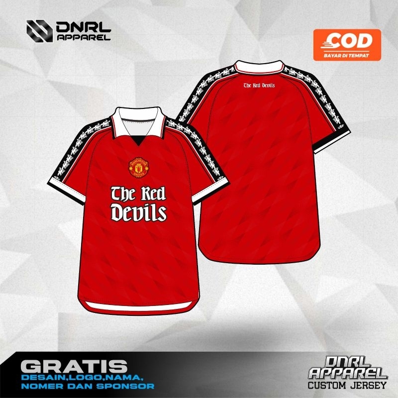 Jersey Vintage Manchester United / Jersey Retro Manchester United / Jersey Manchester United