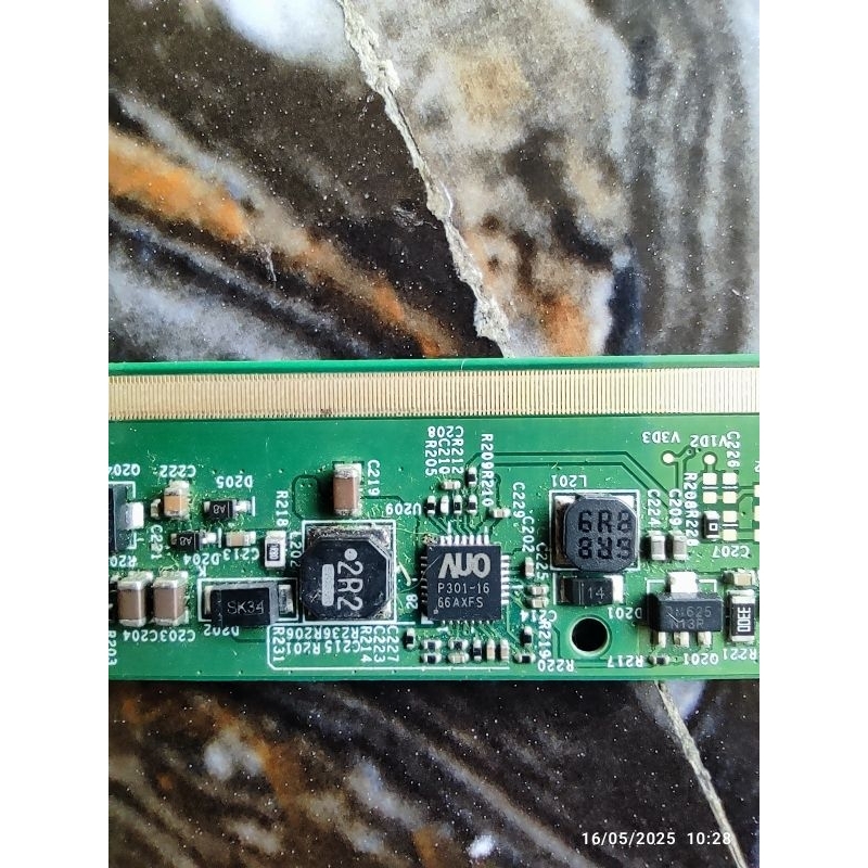 IC AUO P301-16 original cabutan