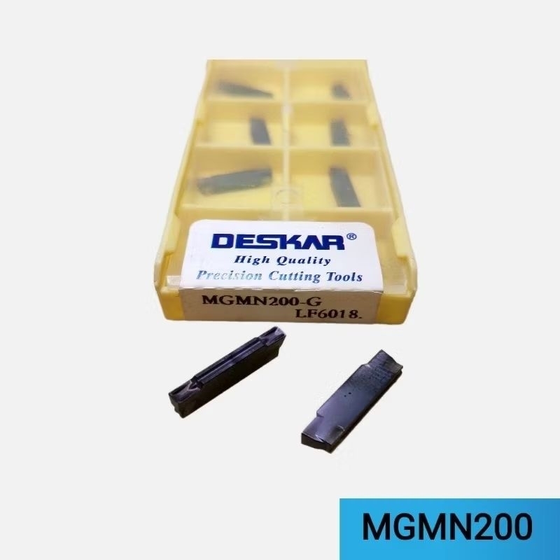 MGMN200 -G LF6018 DESKAR insert potong cutting 2 mm MGMN 200 new original DESKAR