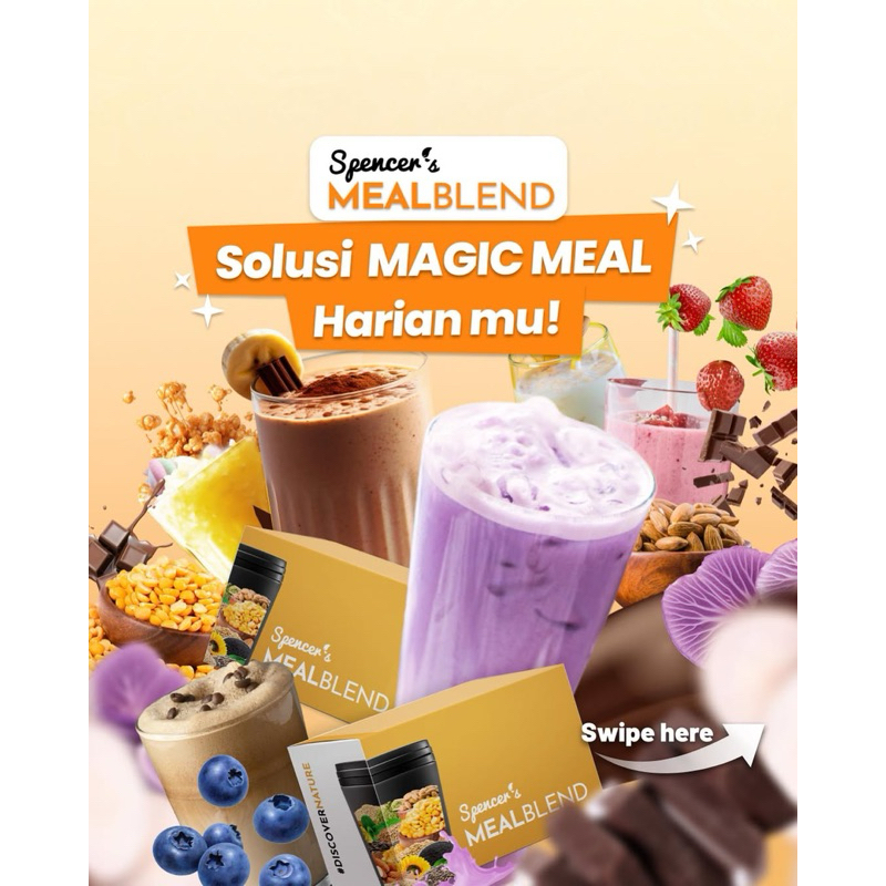 

Spencer's MealBlend - Tinggi Nutrisi dan Vitamin Esensial Suplemen Makan untuk Langsing Alami