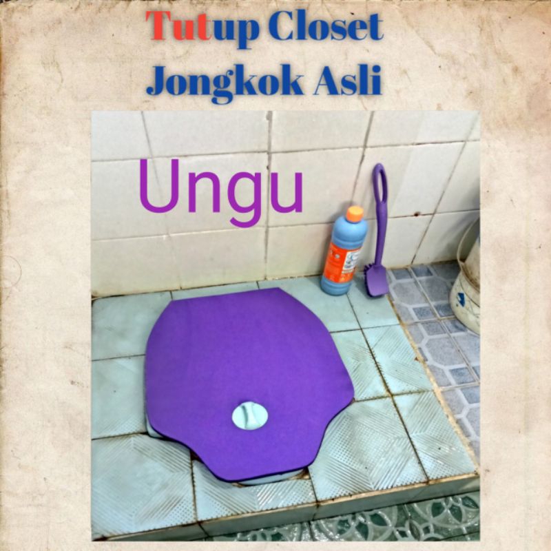 Tutup Closet. jongkok semua merk bonus sikat cuci