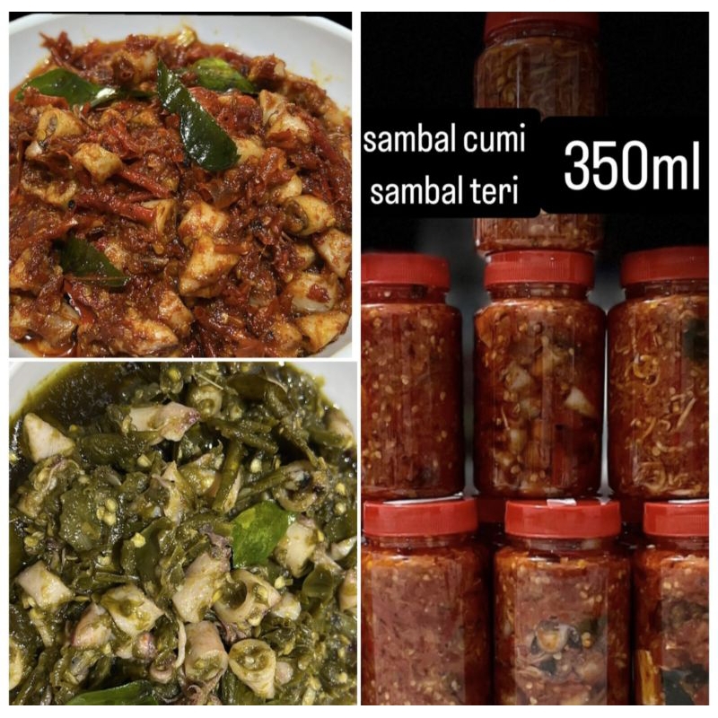 

Sambal teri cabe merah