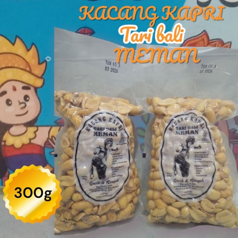 

KACANG KAPRI TARI BALI MEMAN 300 GRAM