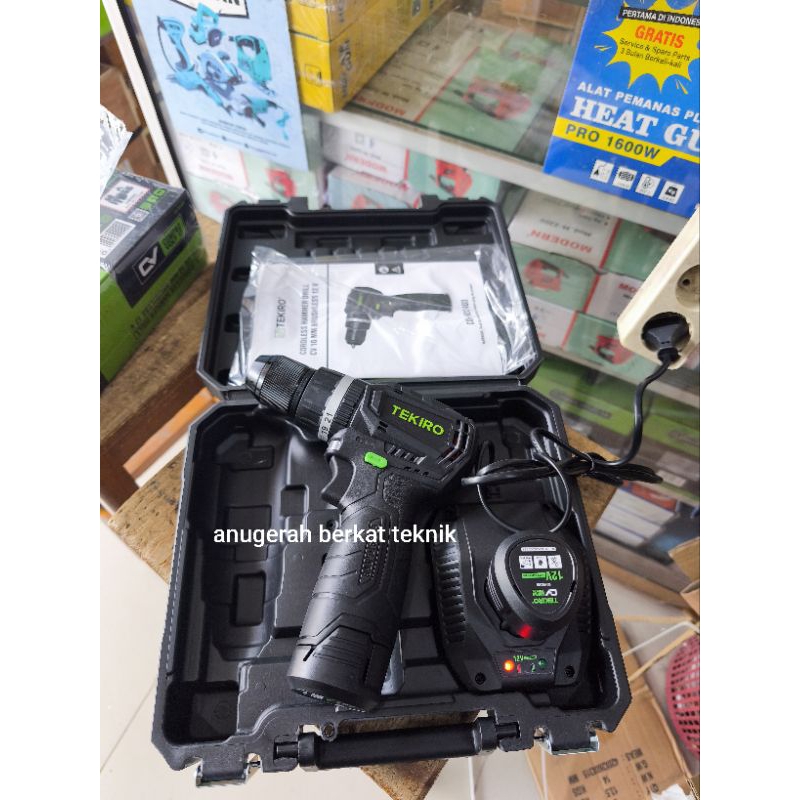 Ori Tekiro Mesin Bor cordless drill brushless tekiro 10 mm