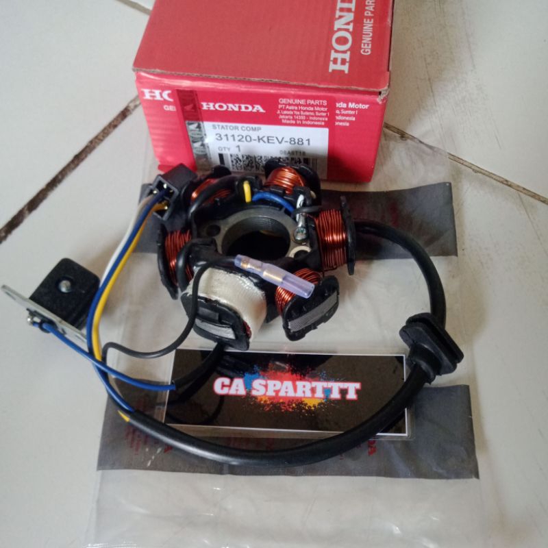 Spul Assy stator comp Honda Supra x lama/Supra fit/ Revo 100 ORI kev