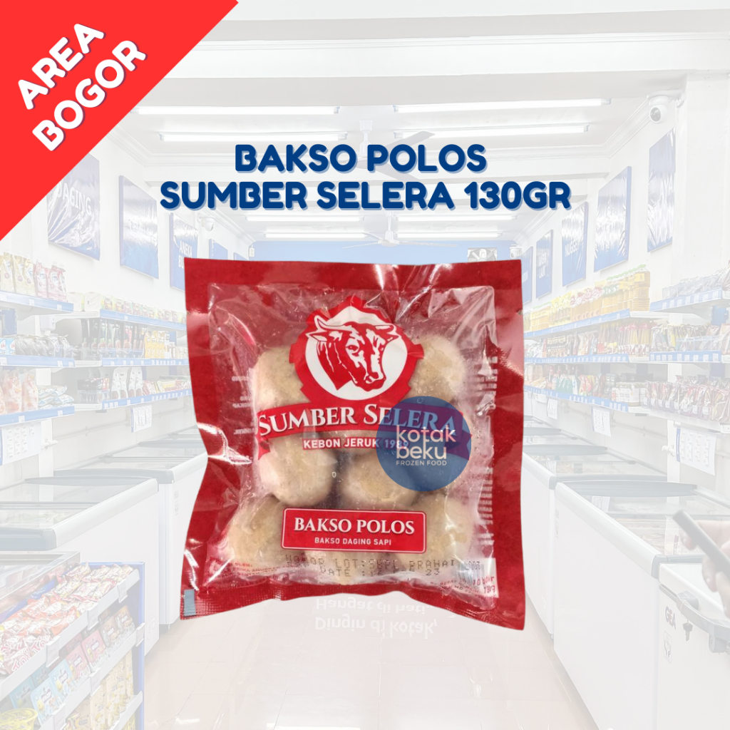 

SUMBER SELERA BAKSO POLOS 10PCS 130GR
